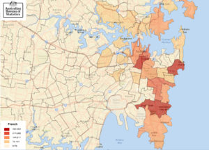 French Ancestry Location Sydney